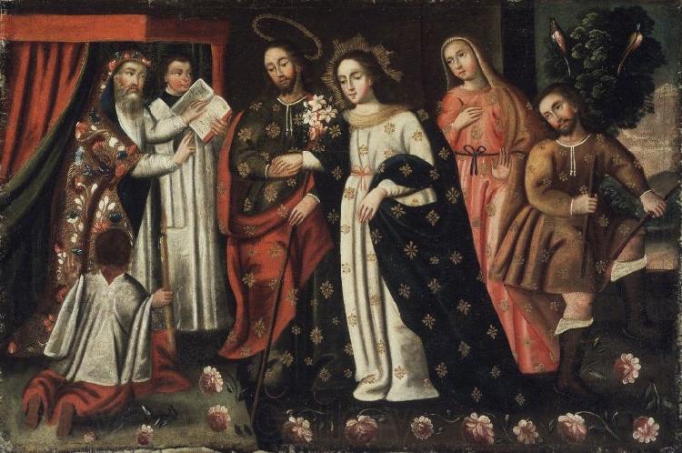 skagen museum Wedding of Mary and Joseph Spain oil painting art